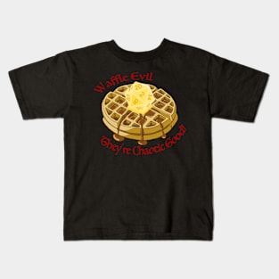 Waffle Evil Kids T-Shirt